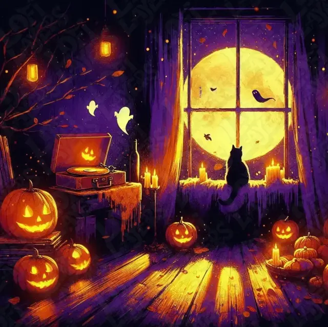 HueForge model: LoFi Layers Halloween Hueforge by LoFi Layers