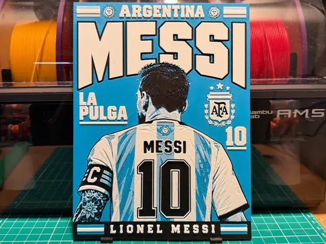 Messi Jersey Poster