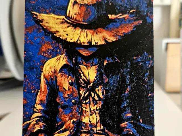 HueForge model: Luffy Standing by Mano's 3d_Art