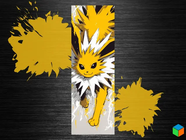 HueForge model: Jolteon Bookmark – Lightning-Fast Elegance by 3D Prints By Vic