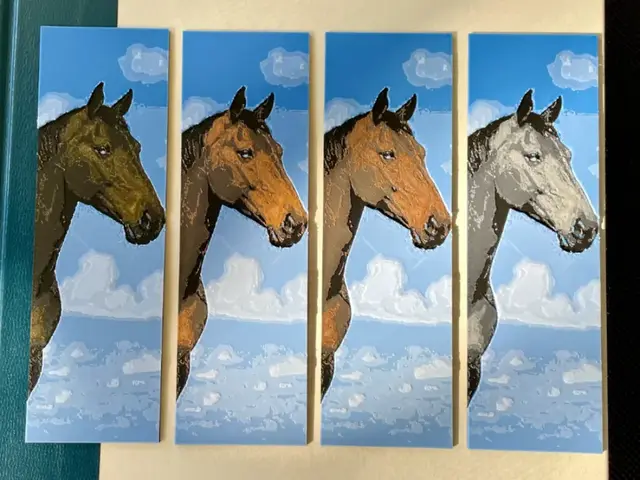 HueForge model: Horse Bookmark by 3D_Forged