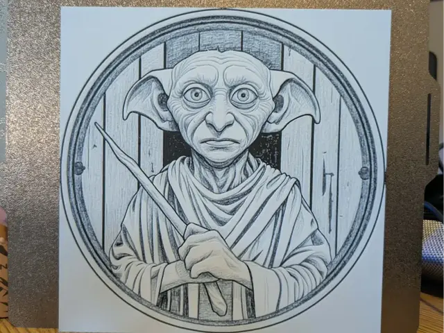 HueForge model: Dobby is free - hueforge - 2 colour by 3dGlow