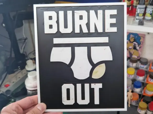 HueForge model: Burne Out Hueforge by Dakiren