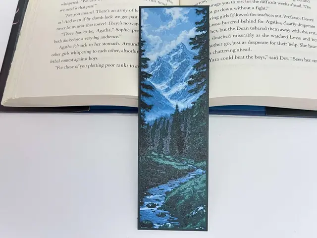 HueForge model: Mountain Creek Bookmark by 3djd