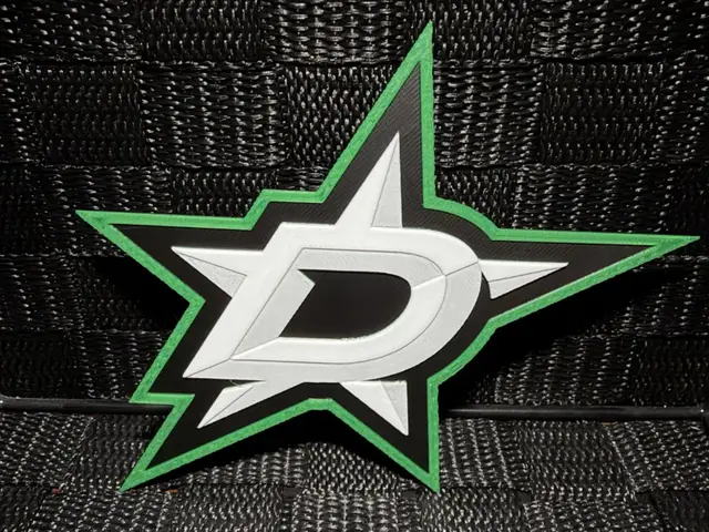 HueForge model: Dallas Stars Logo - Hueforge by JoDau