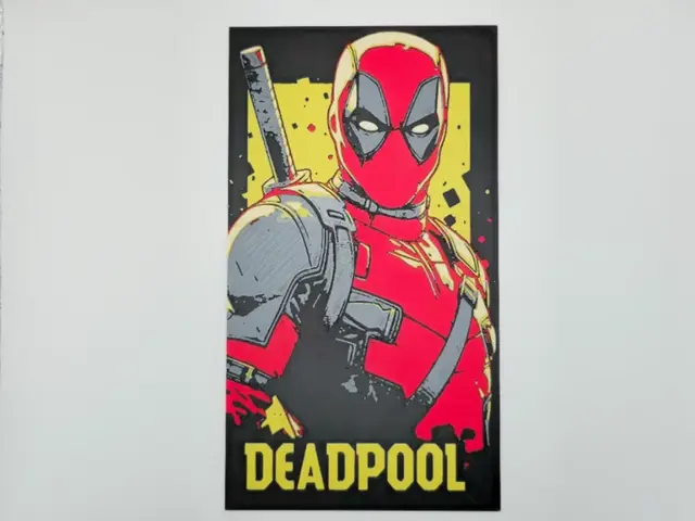 HueForge model: DeadPool by Kactus Fpv