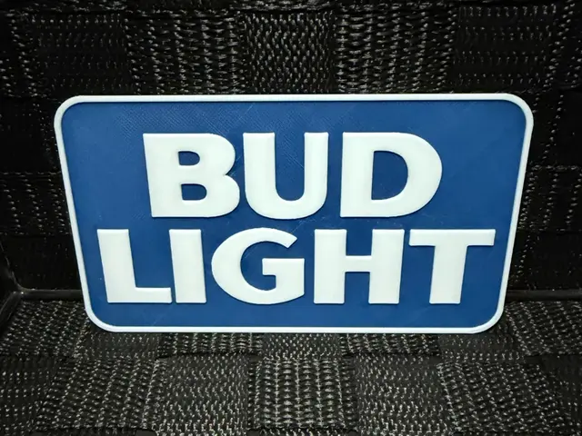 HueForge model: Bud Light Logo - Hueforge by JoDau