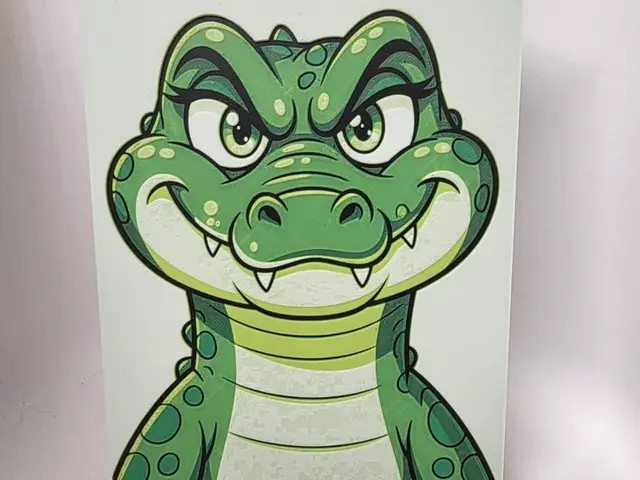 HueForge model: Croc Hueforge by Morganja