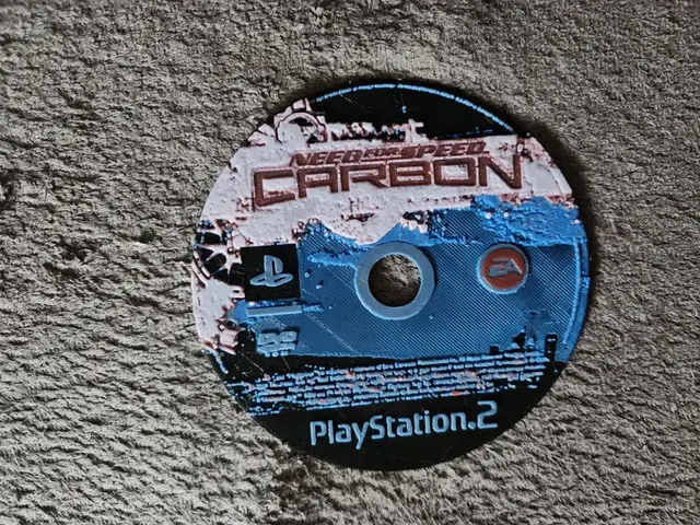 HueForge model: Need For Speed Carbon PS2 Disk - HueForge by keko