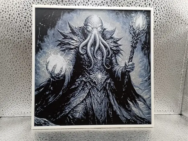 HueForge model: Mind Flayer – Hueforge Fan Art by Borishotch Industries