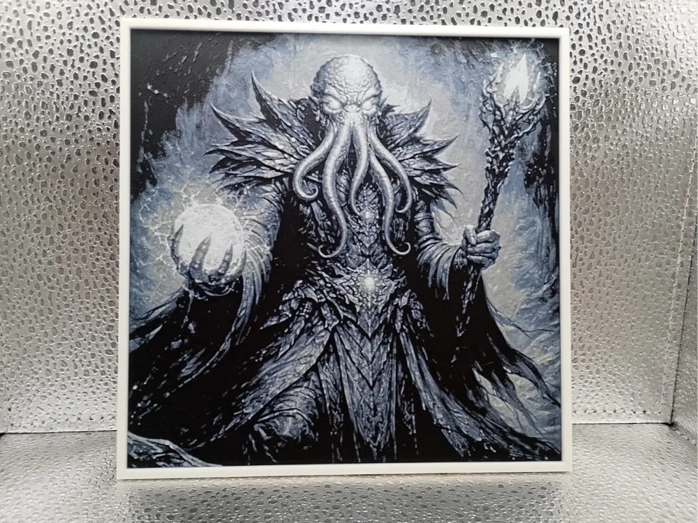 Mind Flayer – Hueforge Fan Art by Borishotch Industries HueForge model: Mind Flayer – Hueforge Fan Art by Borishotch Industries