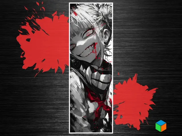 HueForge model: Himiko Toga Bookmark by 3D Prints By Vic
