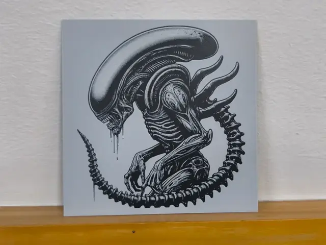HueForge model: Hueforge alien by Litolunar