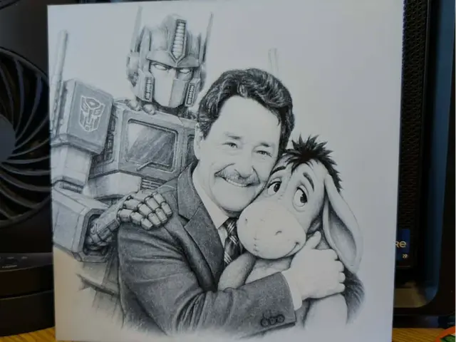 Goodbye hug - Peter cullen - hueforge