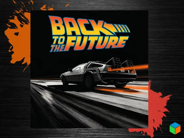 HueForge model: ⏰ Back to the Future by 3D Prints By Vic