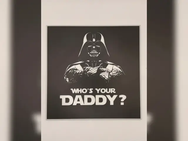 HueForge model: Darth Vader Who's Your Daddy Hueforge Print by Thadius