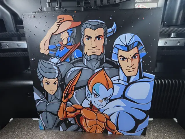 Silverhawks 200x200 hueforge