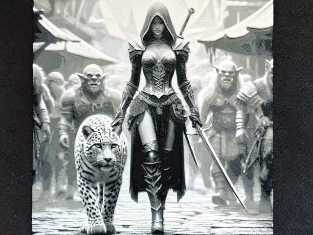 Lady of the Beast IV. HueForge