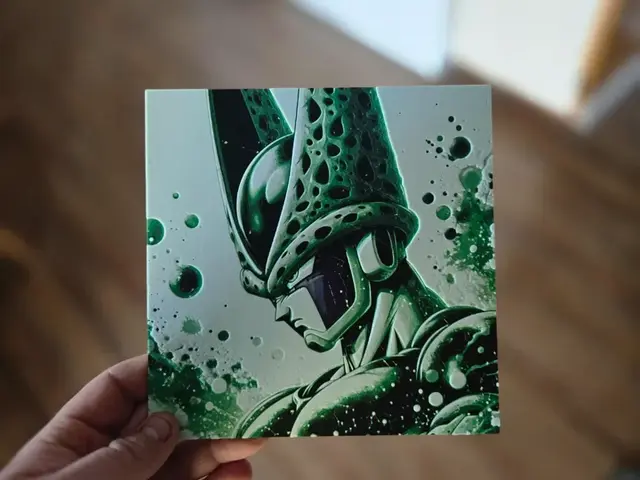 HueForge model: Graffiti Cell Hueforge by 3Ree Printing