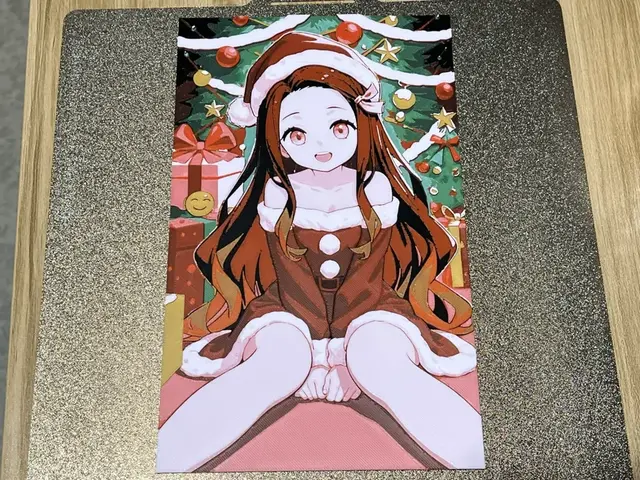 HueForge model: Nezuko Merry Christmas Hueforge by FantasyZ