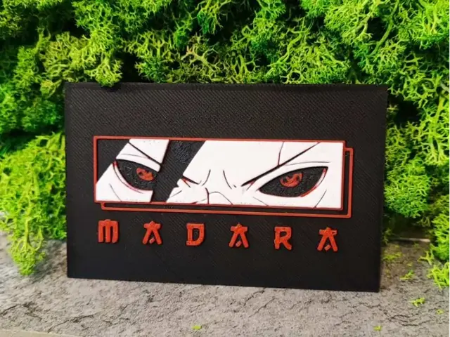 HueForge model: Madara gift card by Garuda3D