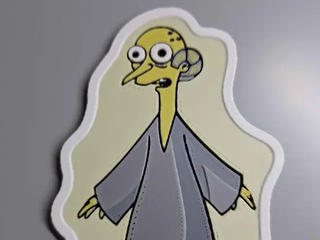 HueForge model: Mr Burns Alien hueforge / wall art / magnet by LED