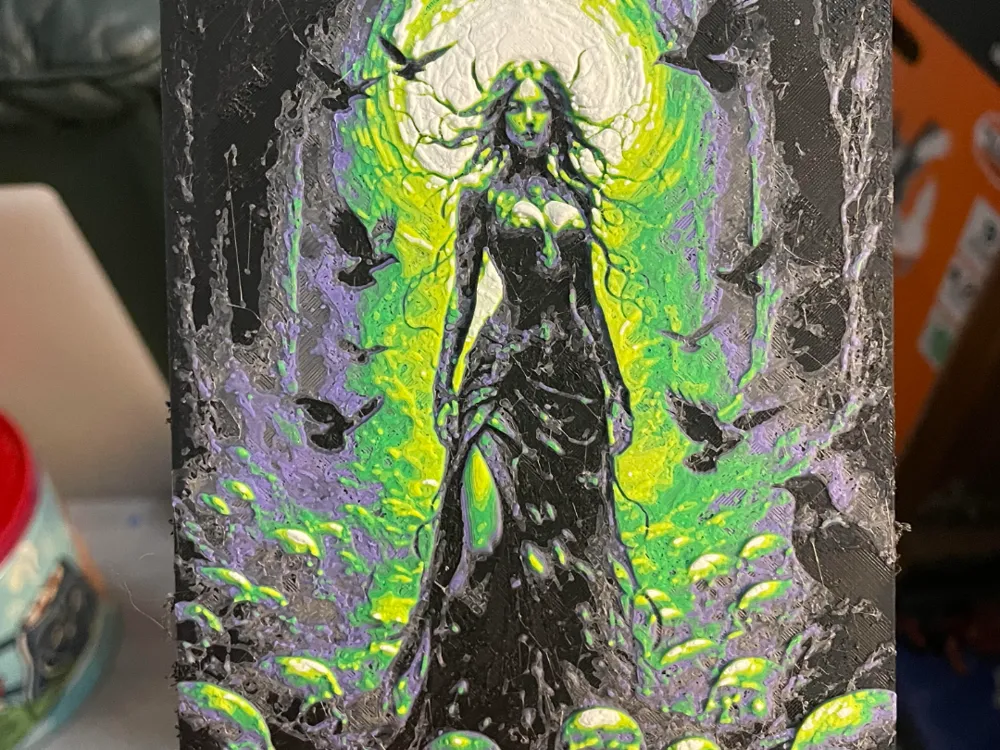 Medusa with Skulls Hueforge by Advancedtechworldwide HueForge model: Medusa with Skulls Hueforge by Advancedtechworldwide