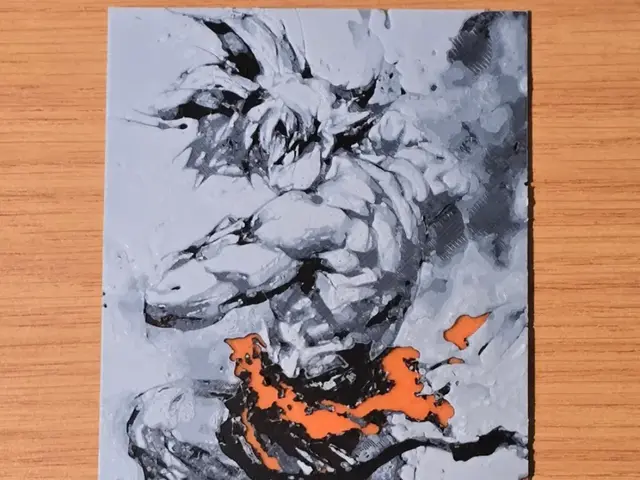HueForge model: Hueforge - DBZ- Goku 1 by FxD | Function-X-Design