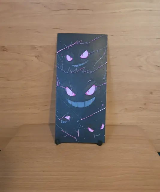 HueForge model: Gengar / Ectoplasma 4-color Pokemon Hueforge by Kactus Fpv