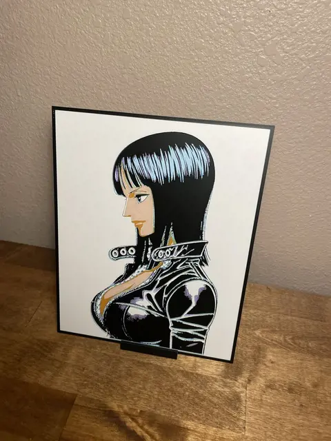 HueForge model: Nico Robin Side View by Cloudy Nostalgia