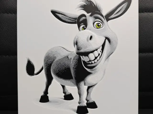 HueForge model: Donkey Shrek by TheHueforgeLady