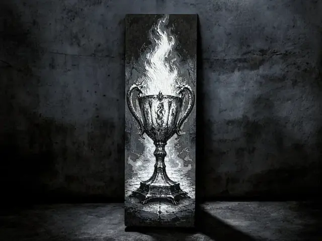 HueForge model: Triwizard Cup Bookmark – Wizarding Tournament by The SkyLab 3D