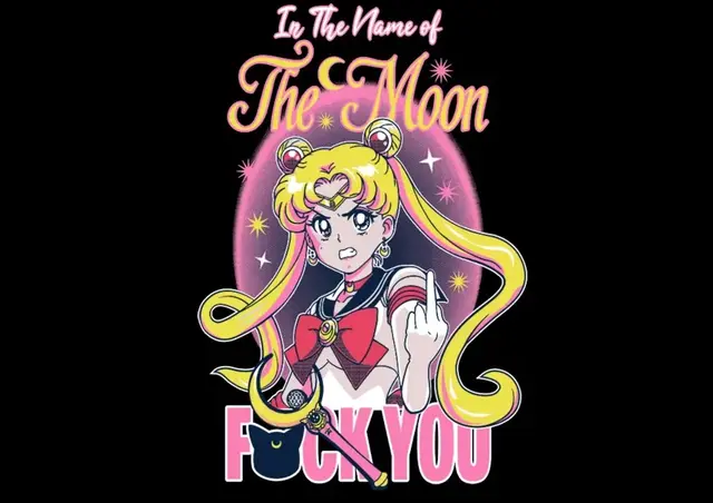 HueForge model: Sailor Moon F*ck You - Hueforge by suaimondi
