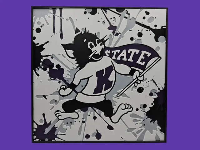 HueForge model: Kansas State University - Wildcats by Canadian Gamer