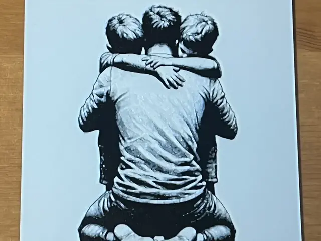HueForge model: father and sons hueforge by Morganja