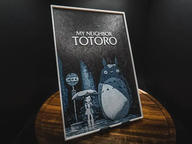 HueForge model: My Neighbor Totoro (Movie Poster - HueForge) by HugheCraft