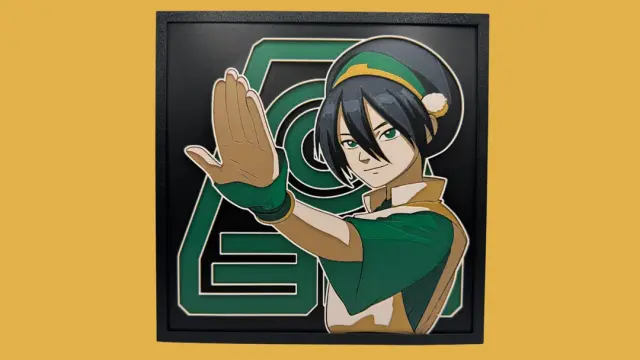 Toph Beifong - Avatar Hueforge