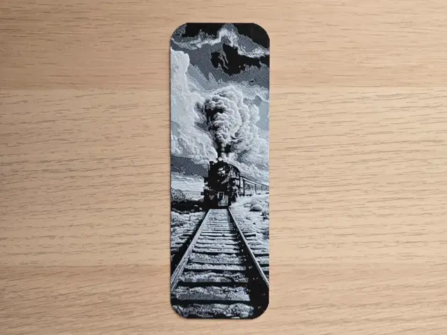 Old West Train Bookmark