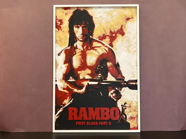 HueForge model: Rambo Hueforge by Estiv