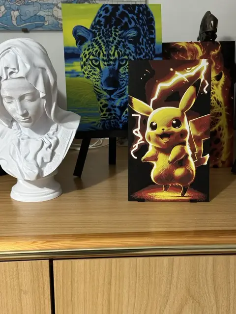 HueForge model: Pikachu Pokemon HueForge by enricoRE