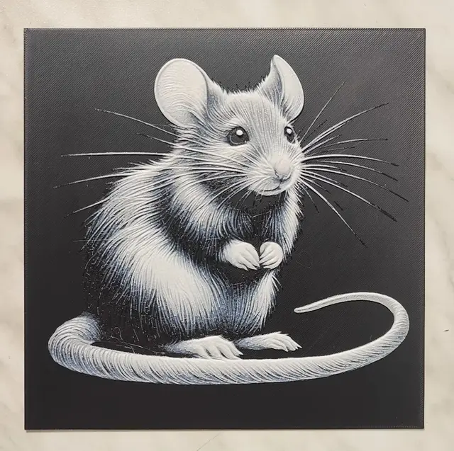 HueForge model: Mouse - Hueforge by BeaN
