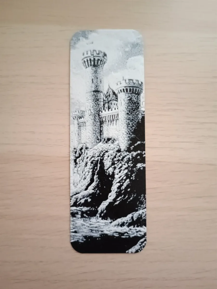 Castle Cliff Bookmark by Atrus Design HueForge model: Castle Cliff Bookmark by Atrus Design