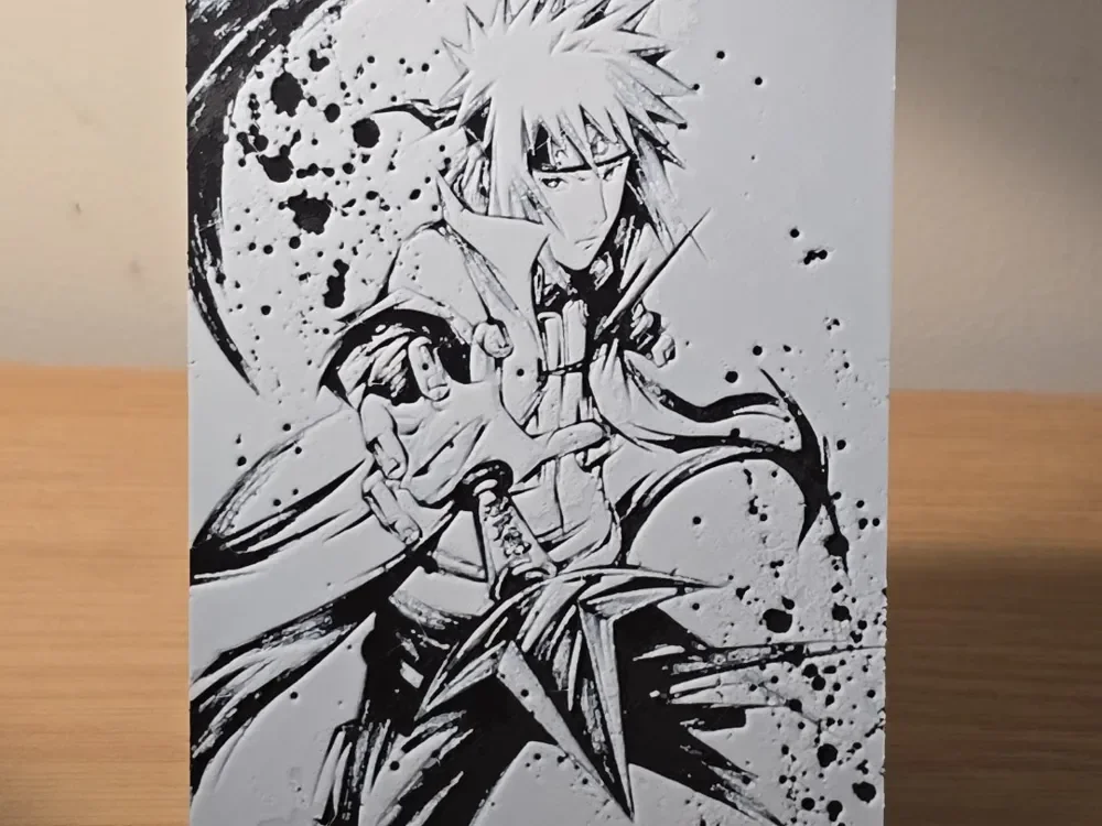 Hueforge - Naruto - Minato Namikaze 1 by FxD | Function-X-Design HueForge model: Hueforge - Naruto - Minato Namikaze 1 by FxD | Function-X-Design