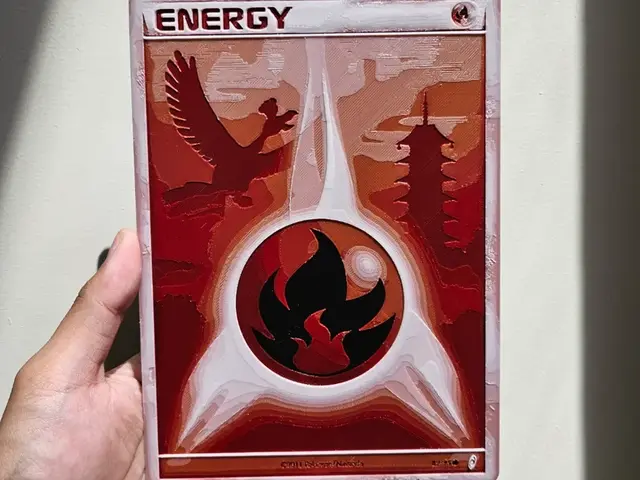 HueForge model: Fire Energy Call of Legends Pokemon Hueforge by Loki