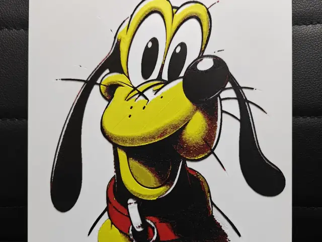 HueForge model: Pluto Mickey Mouse by TheHueforgeLady