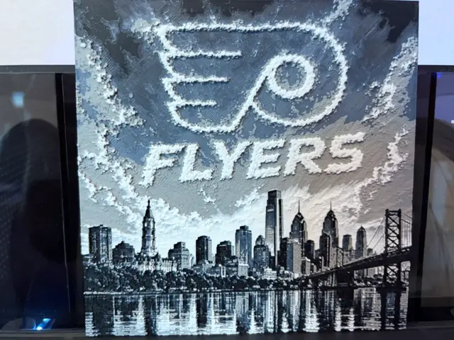 Philadelphia Flyers Skyline NHL Fanart Hueforge