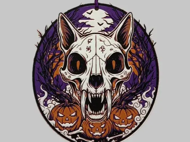 HueForge model: Cat Skull Hueforge by 3DNesy