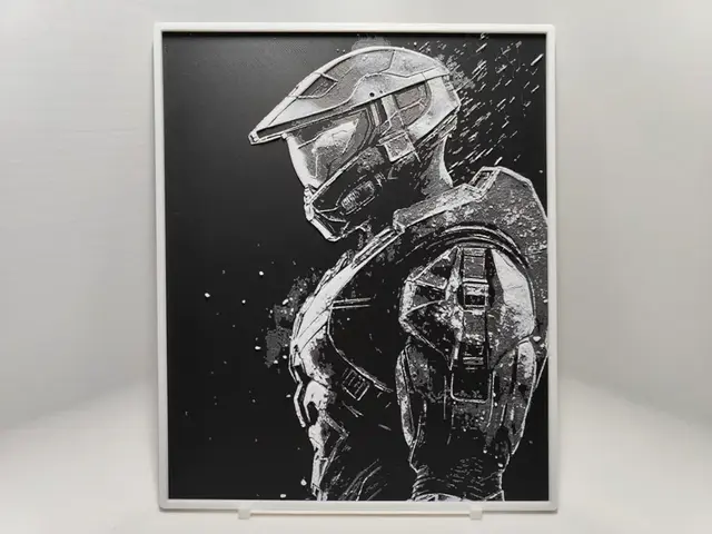 HueForge model: Master Chief - Hueforge by BeaN