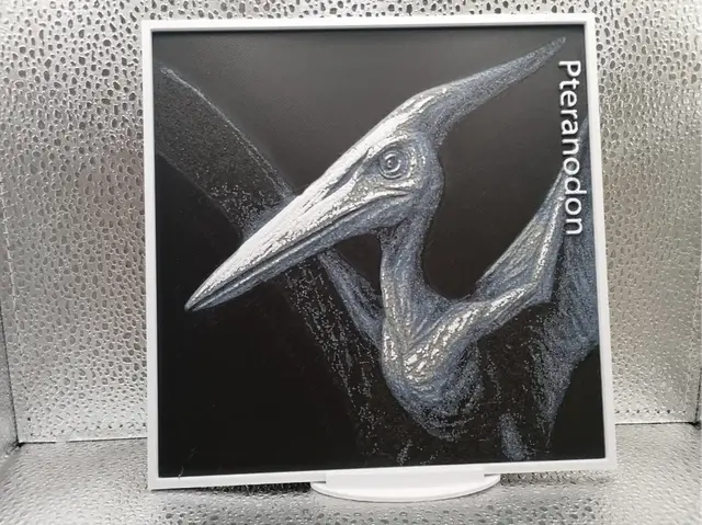 HueForge model: Pteranodon – Hueforge 3D-Printed Artwork by Borishotch Industries