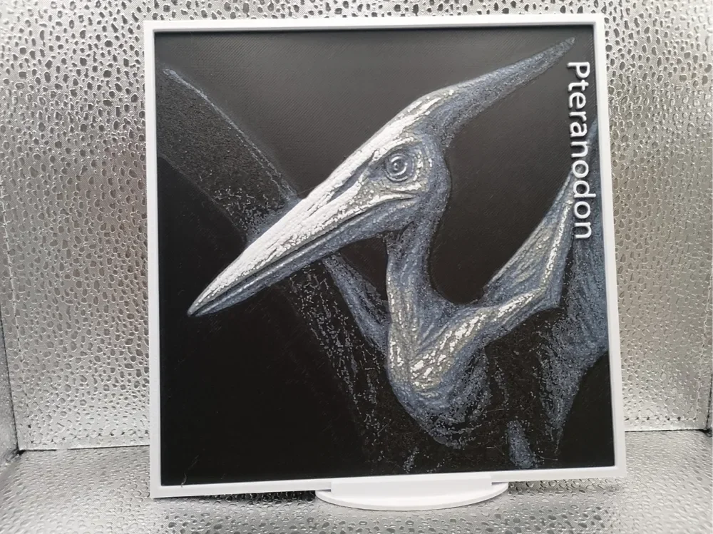Pteranodon – Hueforge 3D-Printed Artwork by Borishotch Industries HueForge model: Pteranodon – Hueforge 3D-Printed Artwork by Borishotch Industries
